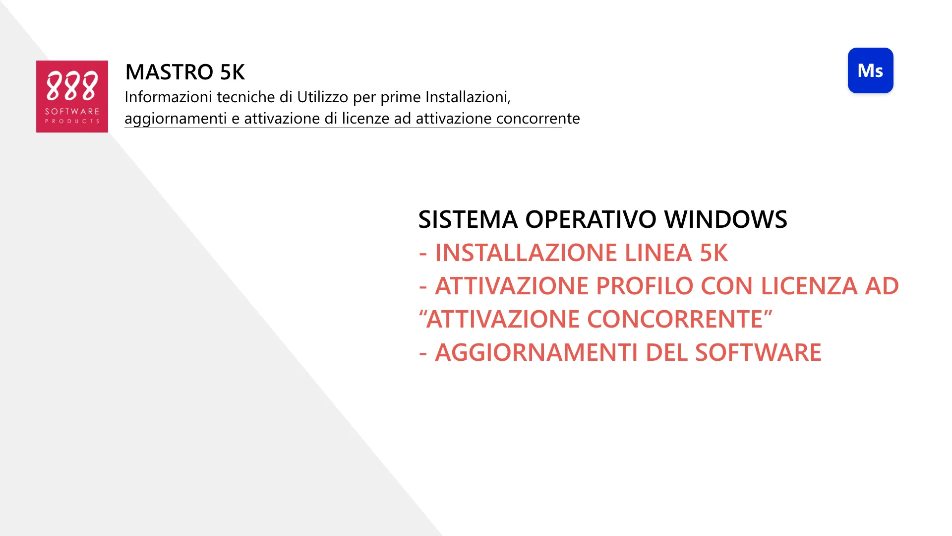 Installa BIM Server su sistemi Windows