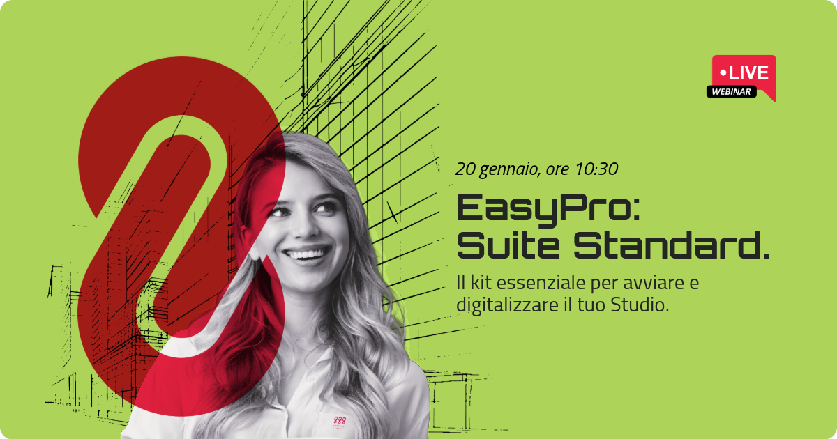 EasyPro: Suite Standard - Il kit essenziale per avviare e digitalizzare il tuo studio.