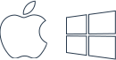 Apple macOS e Microsoft Windows