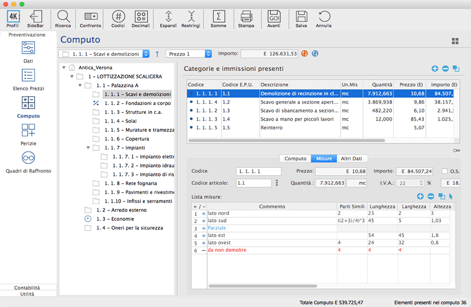 SCARICARE COMPUTO METRICO XLS