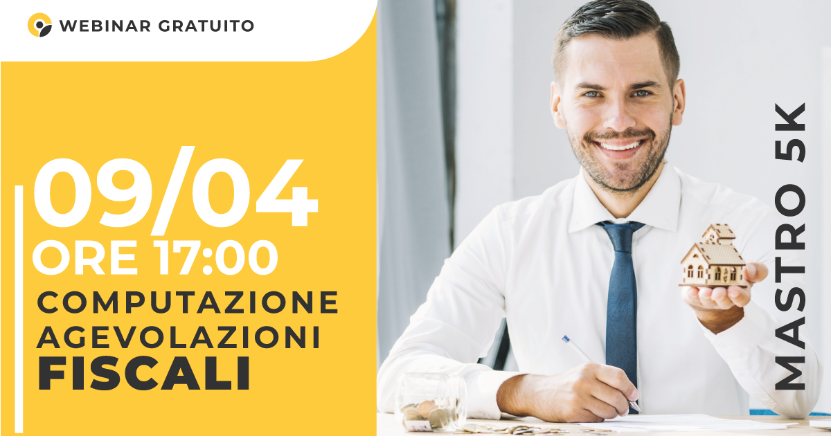 Mastro 5K – Computazione delle Agevolazioni Fiscali