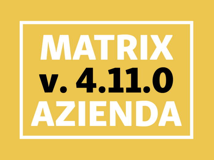 Matrix Azienda v. 4.11.0.