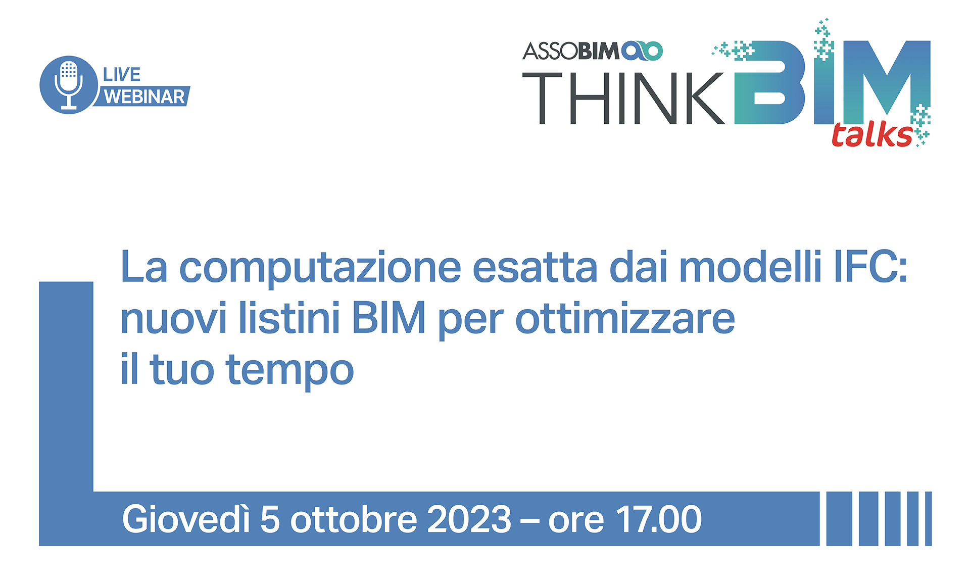 La computazione esatta dai modelli IFC: nuovi listini BIM per ottimizzare il tuo tempo.