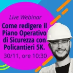 Come redigere il Piano Operativo di Sicurezza (POS) con Policantieri 5K.