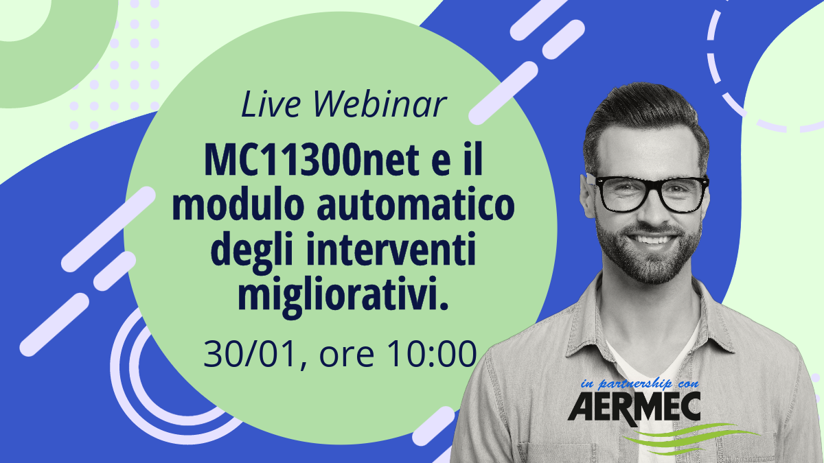 MC11300net e il modulo automatico degli interventi migliorativi.