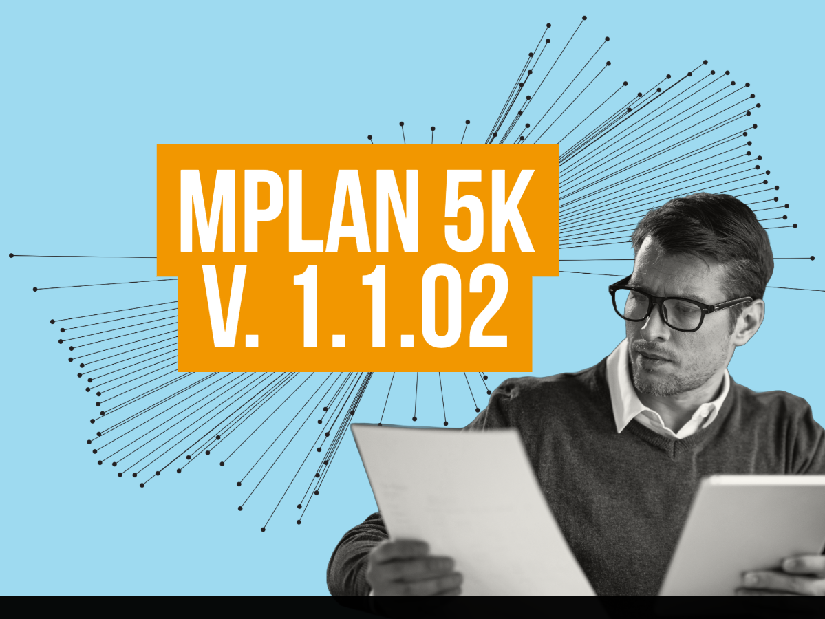 Aggiornamento mPlan 5K 1.1.02.