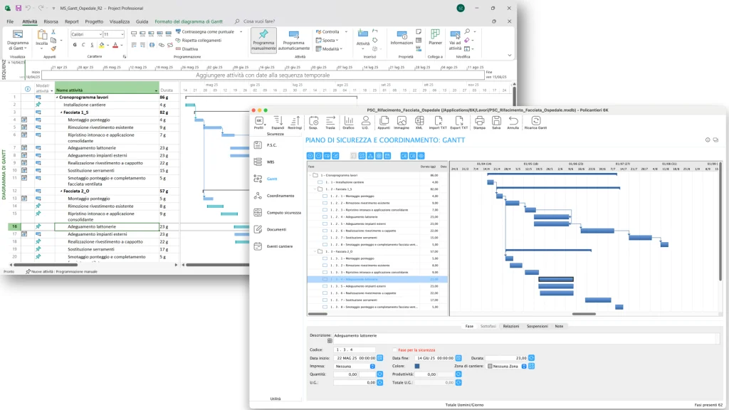 Software per l'edilizia - Policantieri 6K: Sicurezza Cantieri