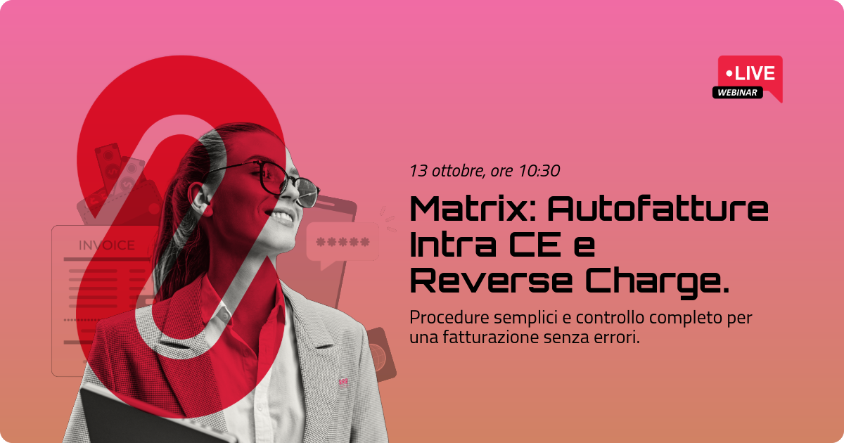 autofatture Intra CE e reverse charge