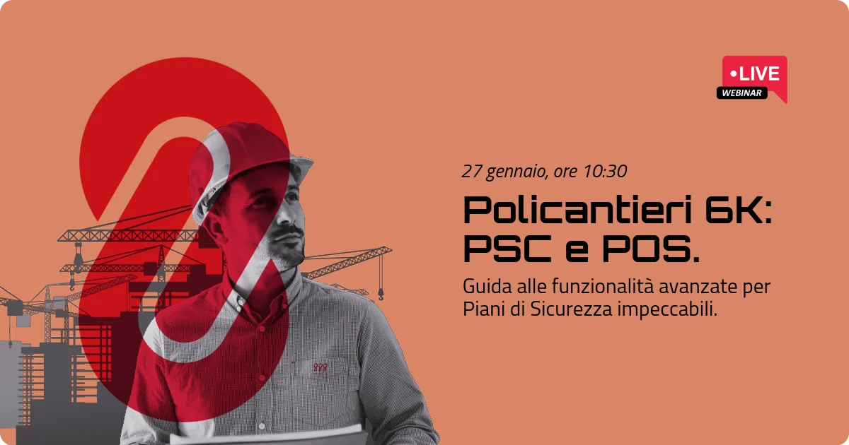 Webinar Software per Piani di Sicurezza - PSC e POS